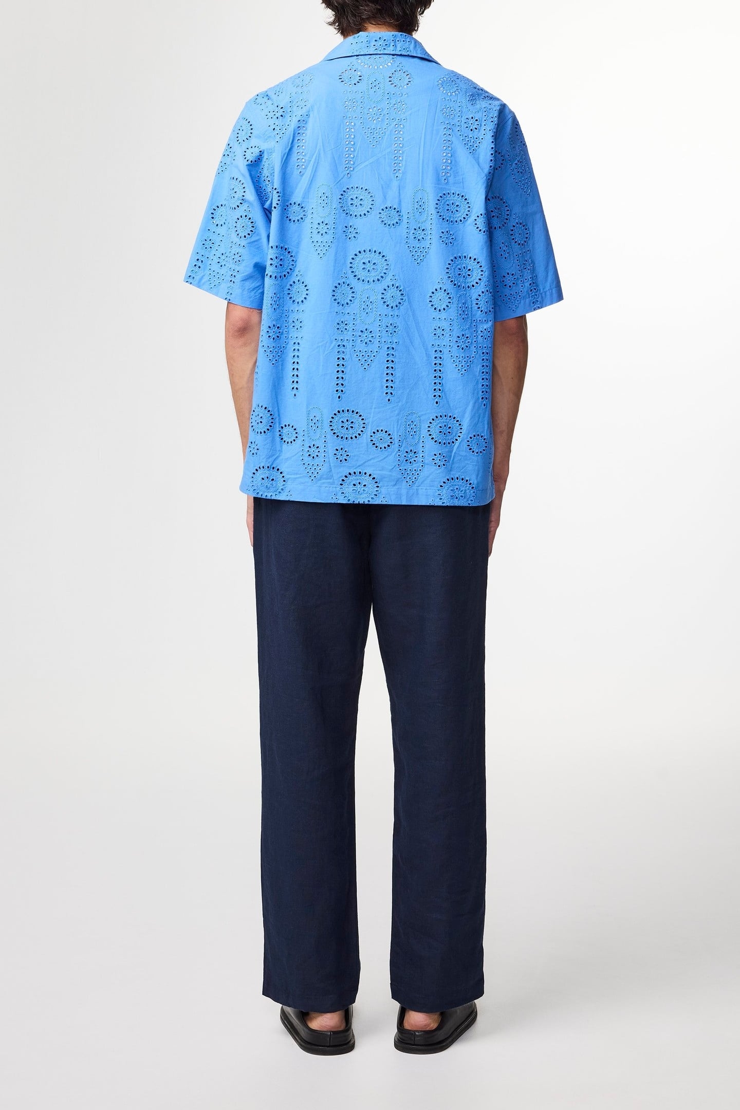 BEN SHORT SLEEVE SHIRT BLUE QUARTZ 3