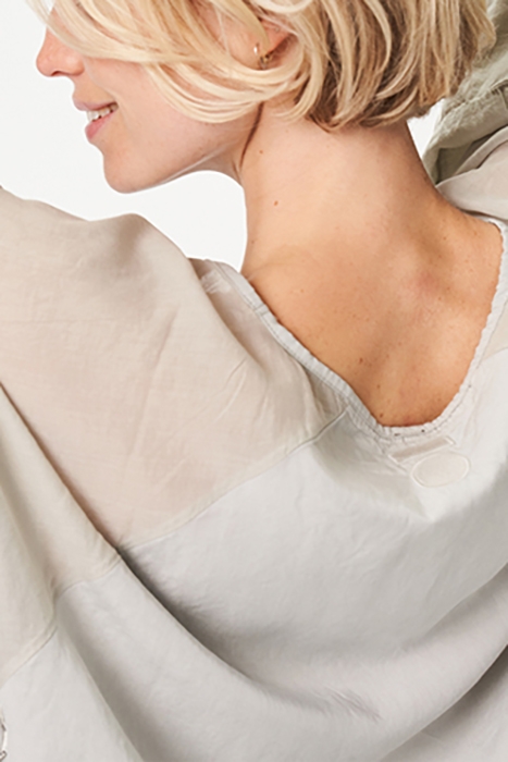 OVERSIZED KIMONO DRESS PARTY SILVER 3