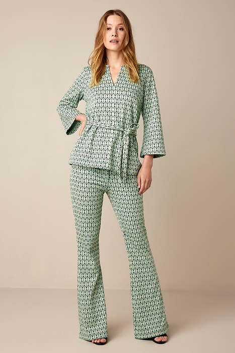 TROUSER GRAPHIC JACQUARD SOFT REEF 4