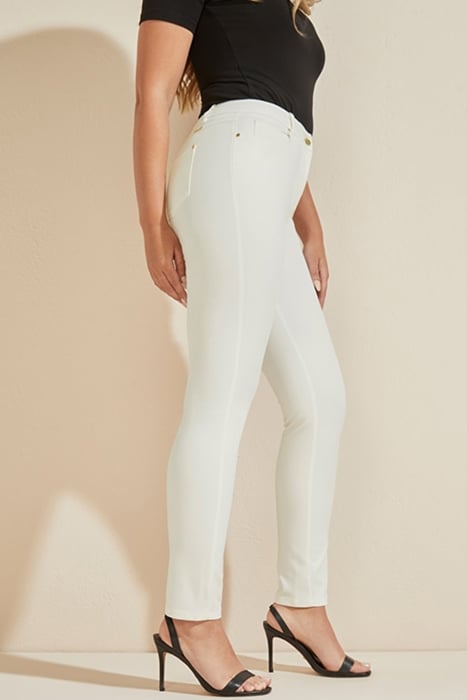 HOLLYWOOD POCKETS PALE SKINNY PANT PEARL 4