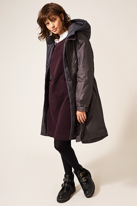 LOTHBURY ORGANIC CORD PINNY DK PLUM 4