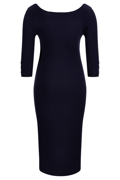 FLORA RIB SWTR DRESS GALAXY BLUE A713 2