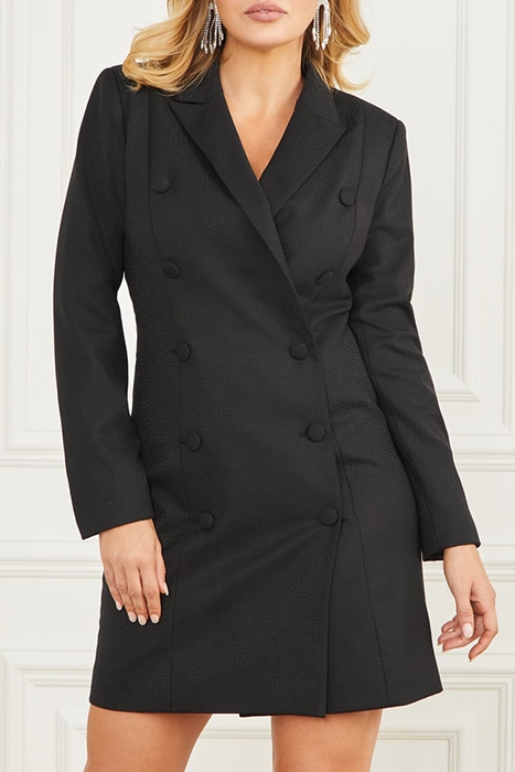 DIANA DRESS JET BLACK A996 1