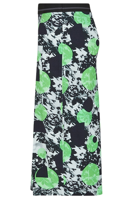 TURJACI AOP HIGH WAIST SKIRT CLASSIC GREEN LEAVES AOP 3