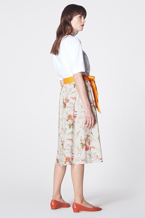 ROSE MIDI SKIRT WHITE 3