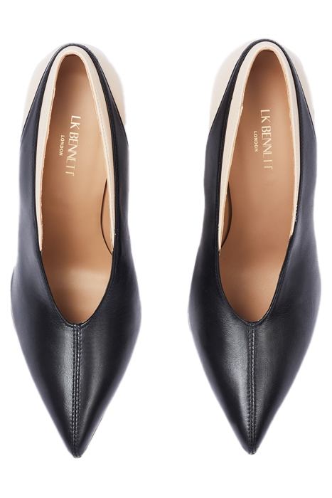 QUINNY PUMP BLACK/CREAM 3