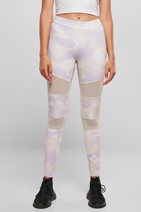 LADIES CAMO TECH MESH LEGGINGS LILACCAMO 2