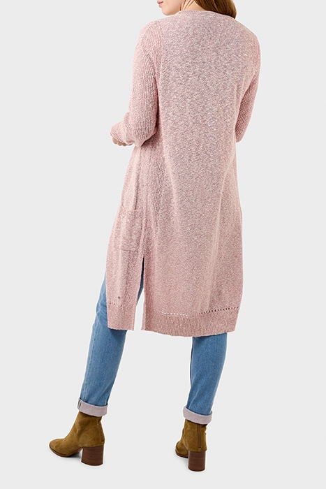 LANG OPENVALLEND VEST MET ZAKKEN RED BUD 2