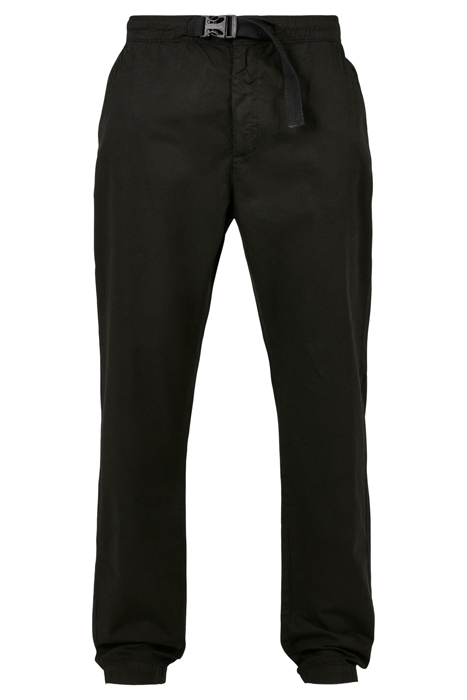 STRAIGHT LEG CHINO WITH BELT BLACK 1