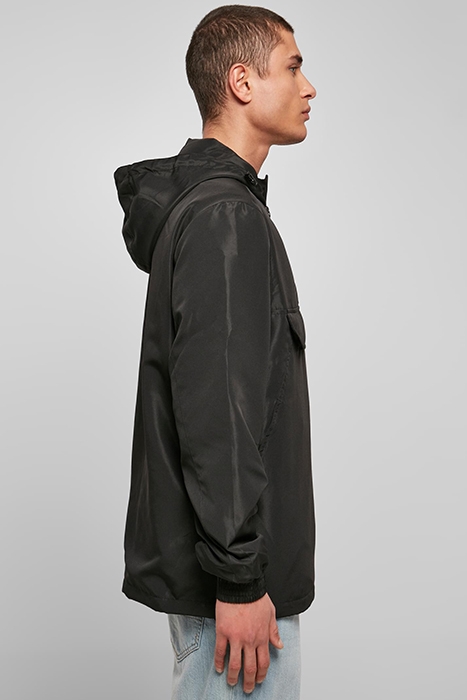 RECYCLED BASIC PULL OVER JACKET BLACK 4