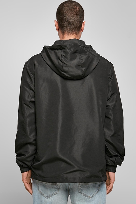 RECYCLED BASIC PULL OVER JACKET BLACK 2