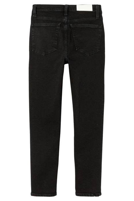 90S HIGH RISE ANKLE CROP NOIR 2