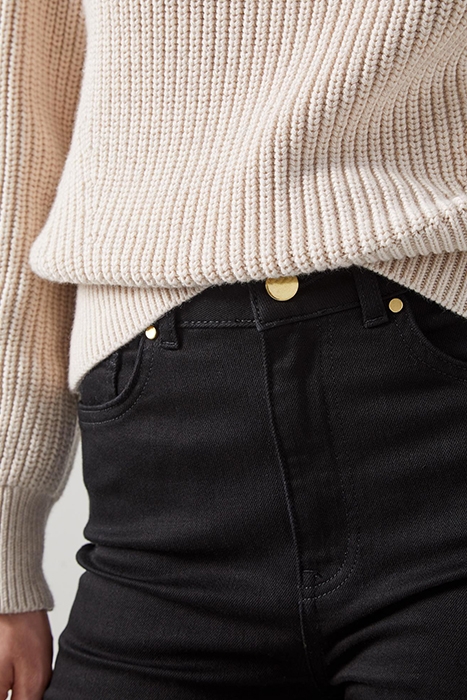 CORA FLARED JEANS BLACK 3