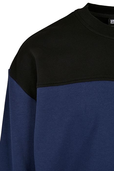 UPPER BLOCK CREWNECK DARKBLUE/BLACK 7