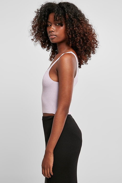 LADIES CROPPED KNIT TOP LILAC 6