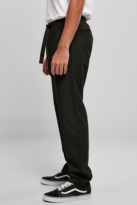 STRAIGHT LEG CHINO WITH BELT BLACK 4