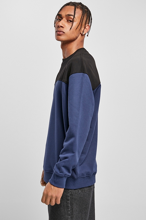 UPPER BLOCK CREWNECK DARKBLUE/BLACK 6