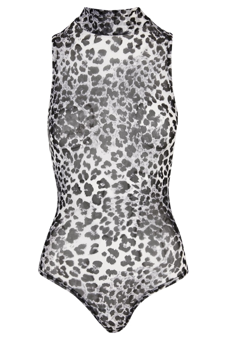 LADIES SLEEVELESS MESH BODY SNOWLEO 1