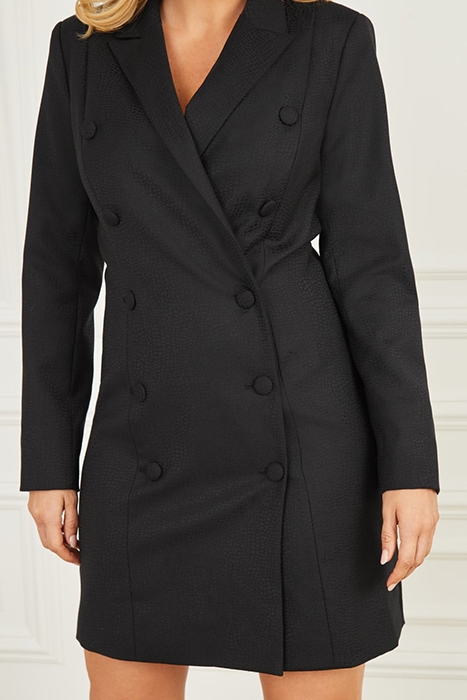 DIANA DRESS JET BLACK A996 5