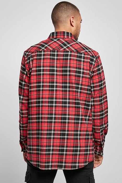 CHECKED ROOTS SHIRT RED/BLACK 3