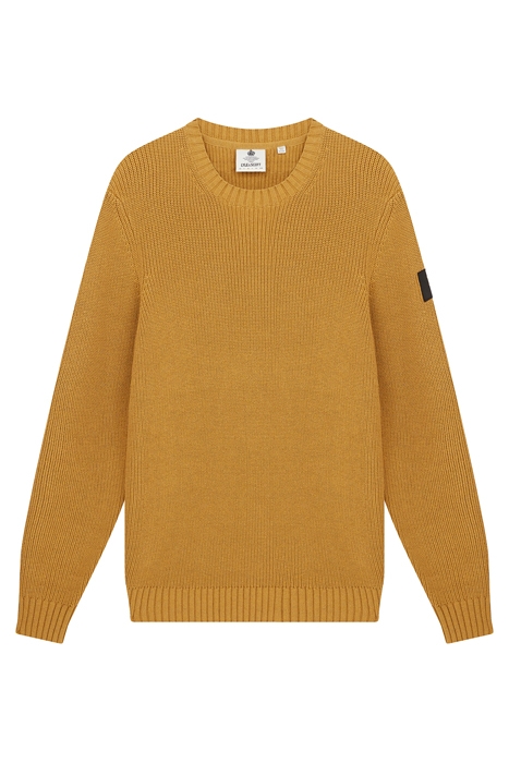 RIBBED CREW NECK ARROWWOOD/LACQUER 5