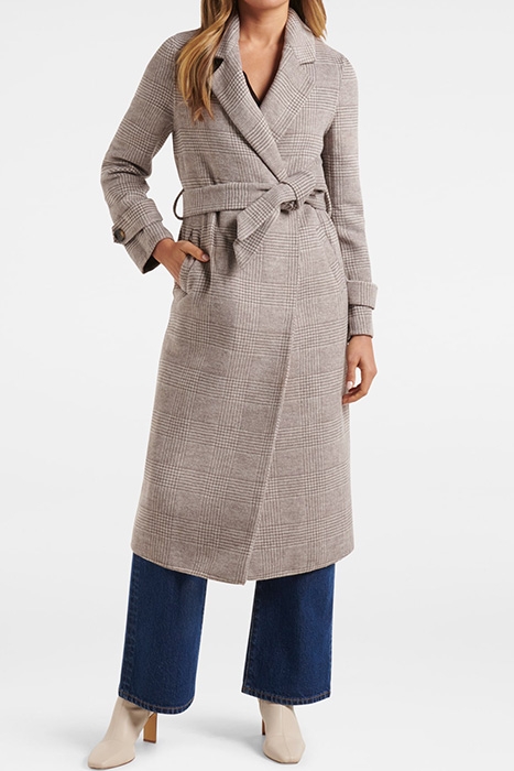 BELLA CHECK COAT CHECK 2