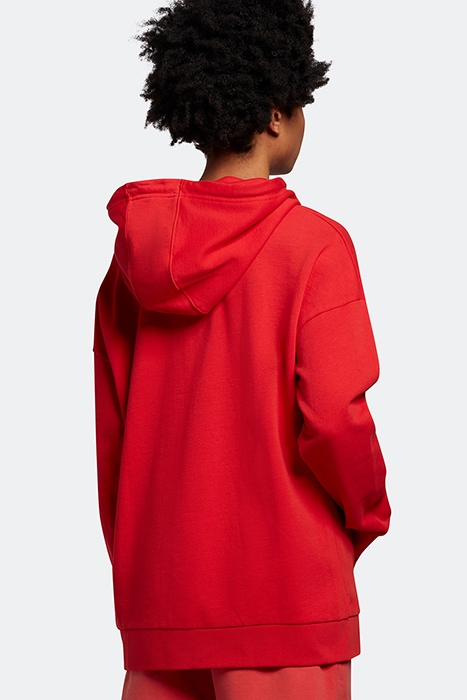 OVERSIZED HOODIE SELVEDGE RED 2