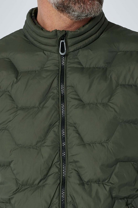 JACKET SHORT FIT PADDED MOSS 5