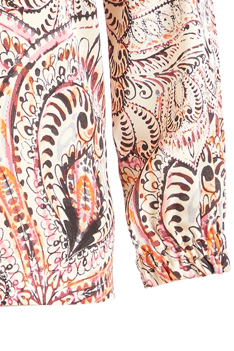 LOOSE ROUNDNECK SHIRT LS MULTI 3