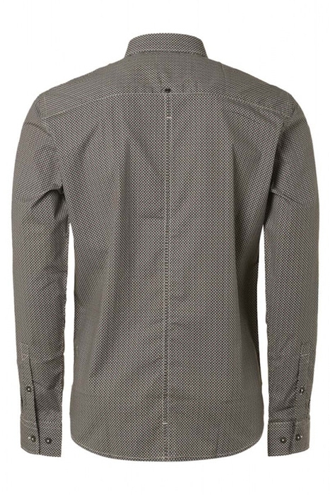 SHIRT STRETCH ALLOVER PRINTED RESPONSIBLE CHOICE PORT WINE 6