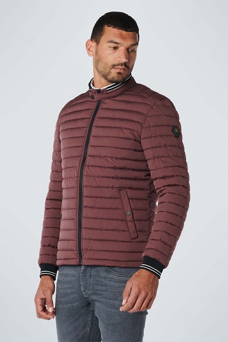 JACKET SHORT FIT PADDED PORT WINE 2