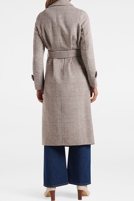 BELLA CHECK COAT CHECK 3