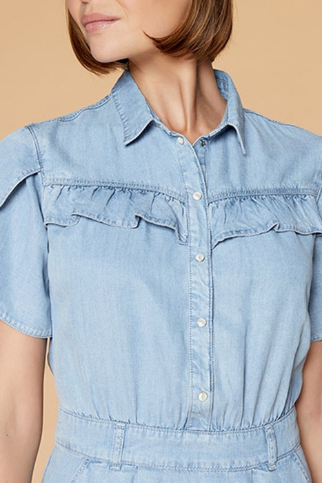 RANDALL - LIGHTWEIGHT LYOCELL® SHIRT DRESS 5