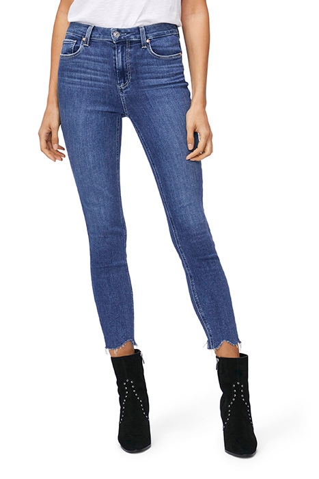 HOXTON CROP ANTWERP RAGGED FRAYED HEM 1