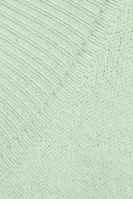 SLEEVELESS OVERSIZED SWEATER SOFT SAGE 6