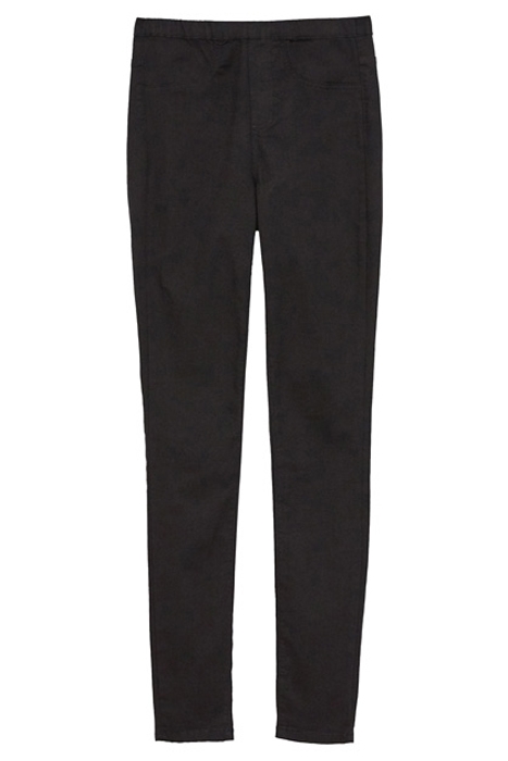 JANEY JEGGING PURE BLACK 1