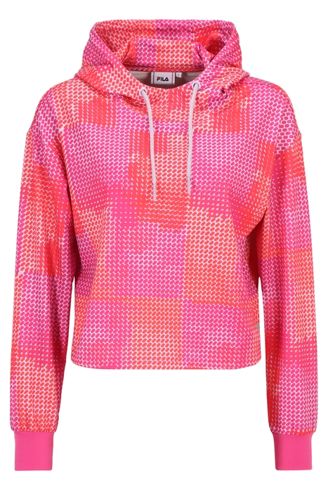 RIVES AOP CROPPED HOODY BITTERSWEET PILLS CAMO AOP 1