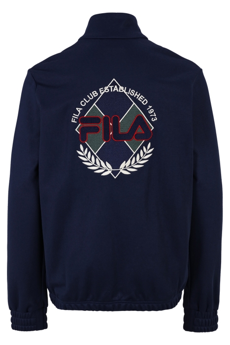 TENSFELD REGULAR PIQUE TRACK JACKET MEDIEVAL BLUE 2