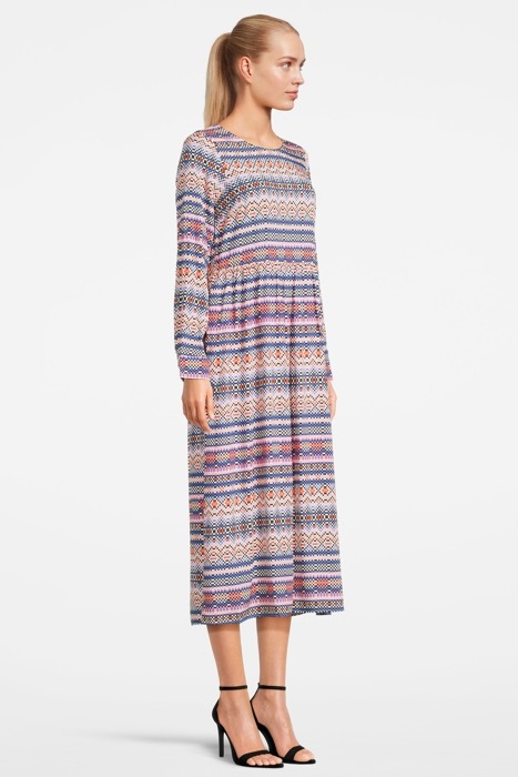 PRINTED MAXI DRESS ROSEWATER 4