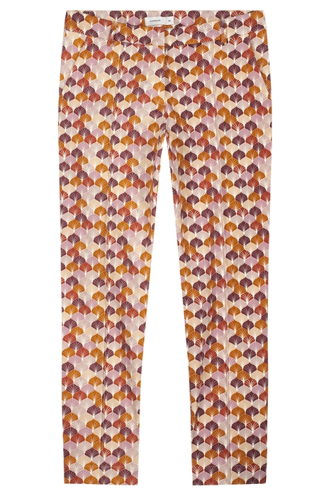 TROUSERS LEAVES COTTON STRETCH MULTICOLOUR 1