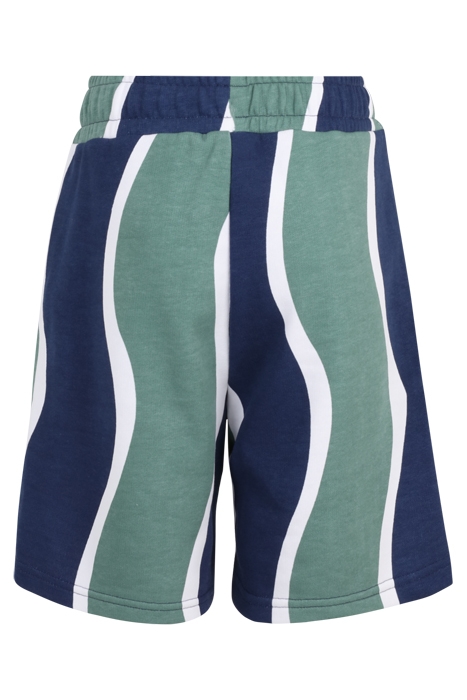 TEUPITZ AOP RELAXED SHORTS BLUE SPRUCE WAVES AOP 2