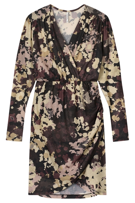 DRESS SPOT PRINT ON MESH MULTICOLOUR 1