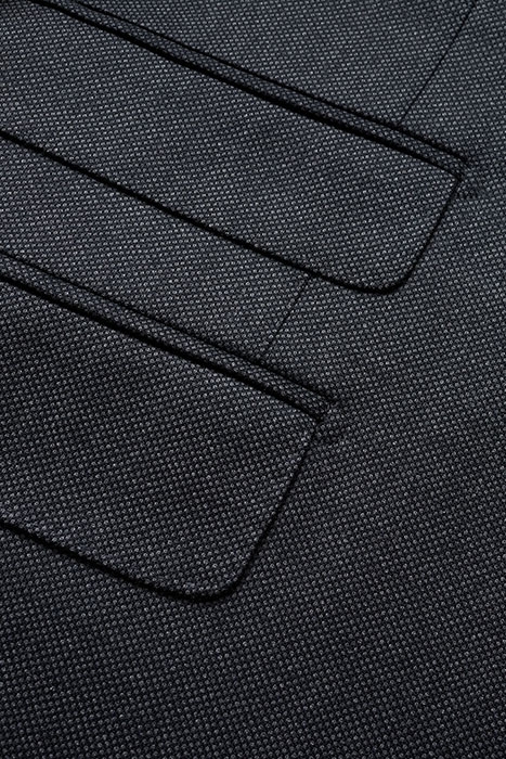 DARK GREY BIRD'S EYE SIENNA SUIT 6