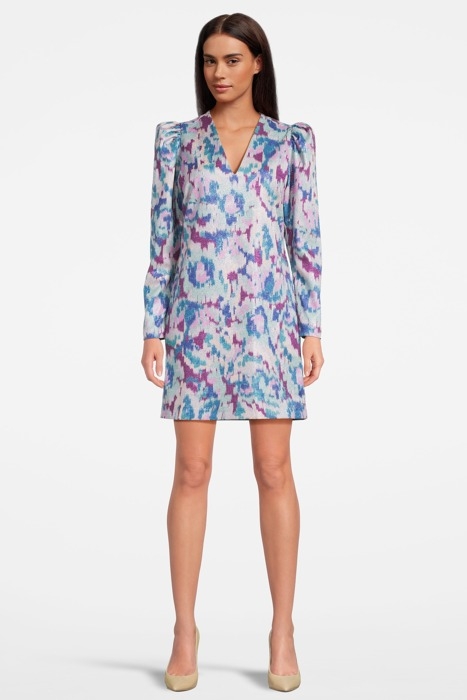 EUPHORIA JACQUARD DRESS MULTICOLOUR 2