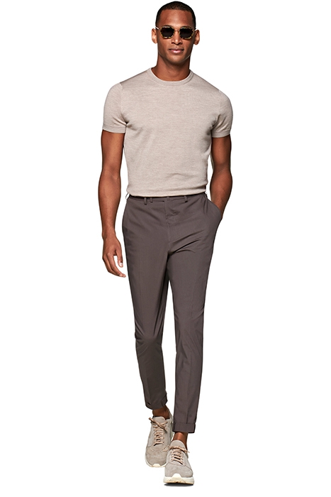 TAUPE BLAKE TROUSERS 2
