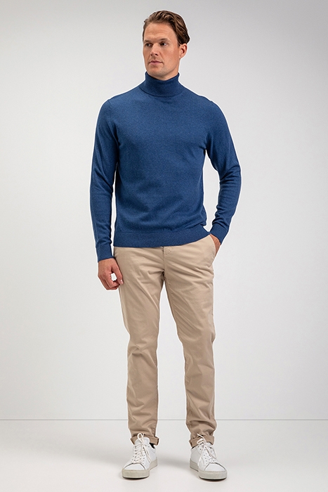 ROLL NECK SWEATER MARINE 3