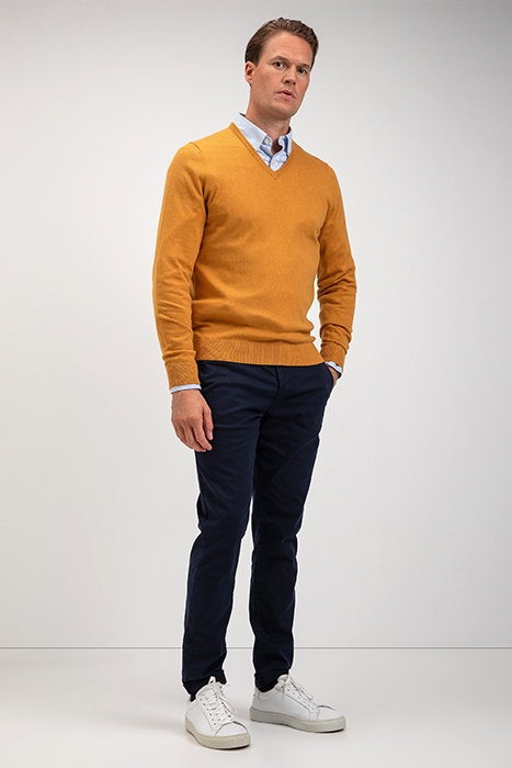 V-NECK SWEATER MEDIUM YELLOW 3