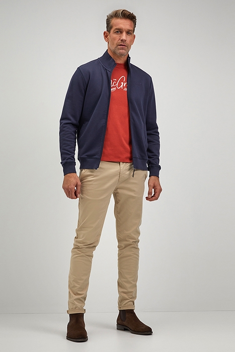 ZIP THRU SWEATSHIRT NAVY 3