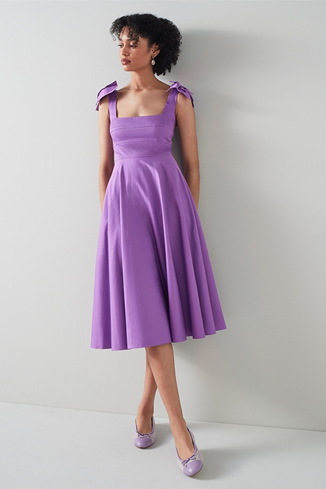 EMERALD MIDI DRESS WISTERIA 3