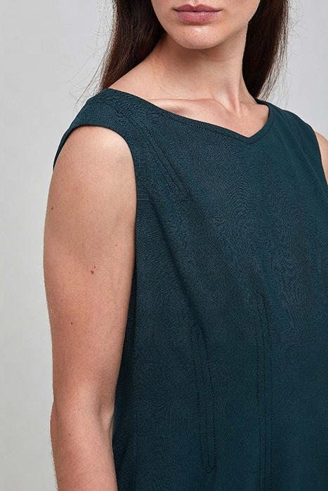 LIVIA DARK EMERALD DRESS 5